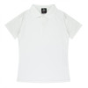 Crossover Womens Polos White